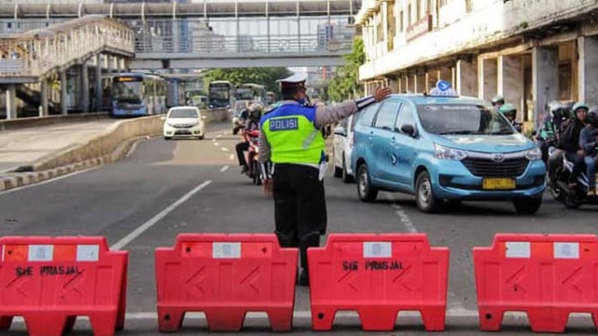 Demo Buruh di Istana dan DPR, Polisi Terapkan Rekayasa Lalu Lintas Situasional