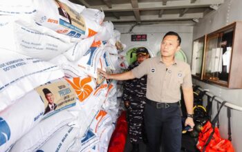 AHY di Pelabuhan Belawan, Medan Sumatera Utara