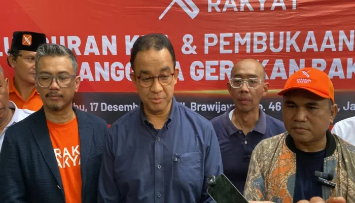 Anies Resmi Jadi Anggota, Ormas Gerakan Rakyat Buka Peluang Jadi Parpol