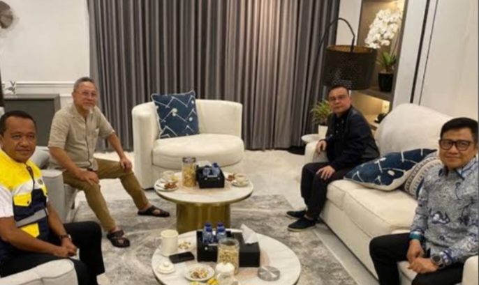 Bahlil, Zulhas, Cak Imin, dan Dasco Gelar Pertemuan Tertutup