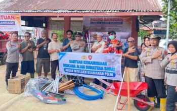 Gerak Cepat Baintelkam Polri Salurkan Bantuan, Sumatera Barat Bangkit Lebih Kuat