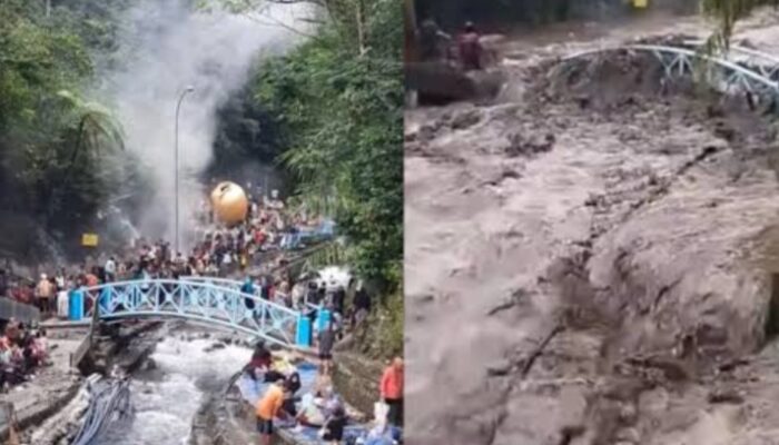 Objek Wisata Guci Tegal Diterjang Banjir Bandang, BNPB Imbau Waspada