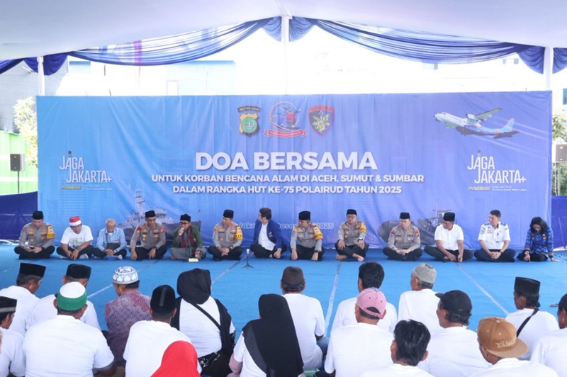 Doa Bersama Polairud Polda Metro Jaya