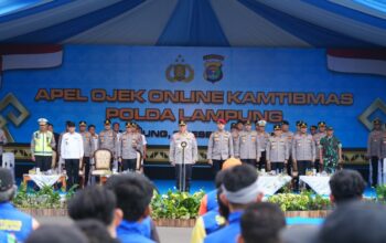 Wakapolri Ajak Ojol Kamtibmas di Lampung Doakan Korban Bencana Sumatera