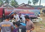 Warga Tapanuli Tengah Ucapkan Terima Kasih kepada Baintelkam Polri : Bantuan Air Bersih Terus Mengalir Pasca Bencana