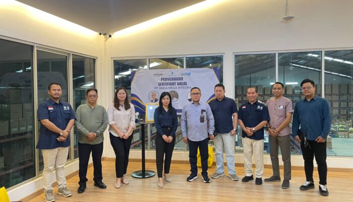 PT Onda Mega Integra Resmi Jadi Pelopor Water Meter Halal Pertama di Indonesia