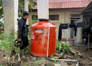 Satbrimob Polda Aceh Bangun MCK Umum untuk Warga Aceh Tamiang
