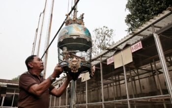 FOTO: Menyusuri Penangkaran Perkutut Sang Laksamana