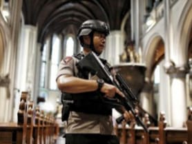 Brimob Sterilisasi Gereja Katedral Jakarta Jelang Misa Natal, Situasi Dipastikan Aman