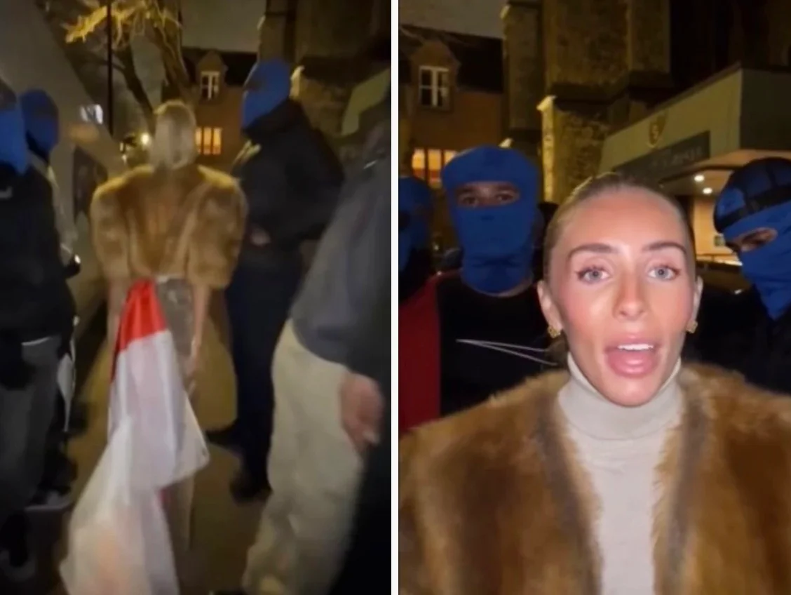 Bonnie Blue Gelar Aksi Hina Bendera RI di Depan KBRI London