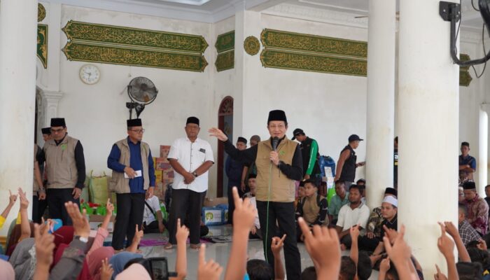 Nasaruddin Lakukan Trauma Healing di MIN 43 Bireuen Bantu Pemulihan Korban Bencana Alam Sumatra