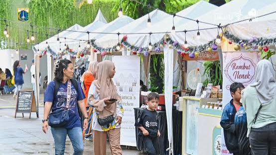 40 UMKM Ramaikan Pasar Kreatif Natal 2025 di Jakarta Pusat