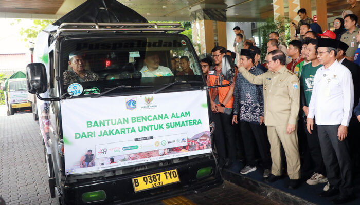 Pemprov Jakarta Kirim Bantuan Logistik ke Sumatera