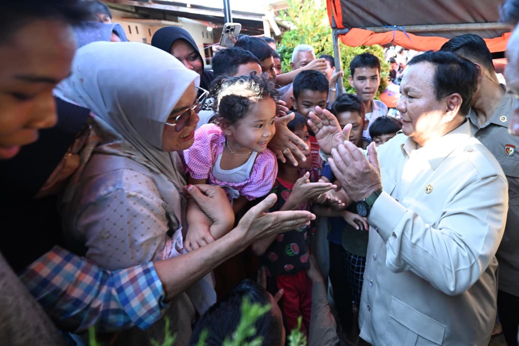 Prabowo di Padang Pariaman