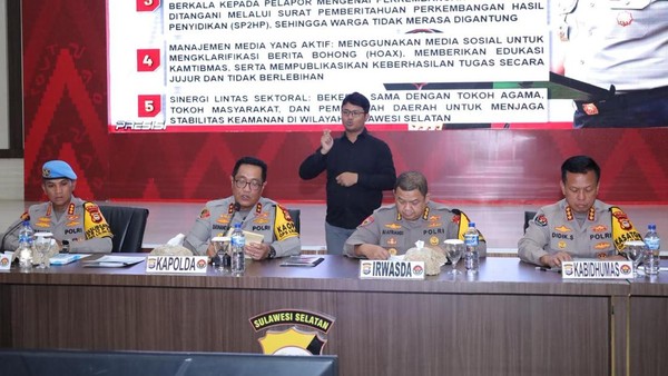 Rilis Polda Sulsel