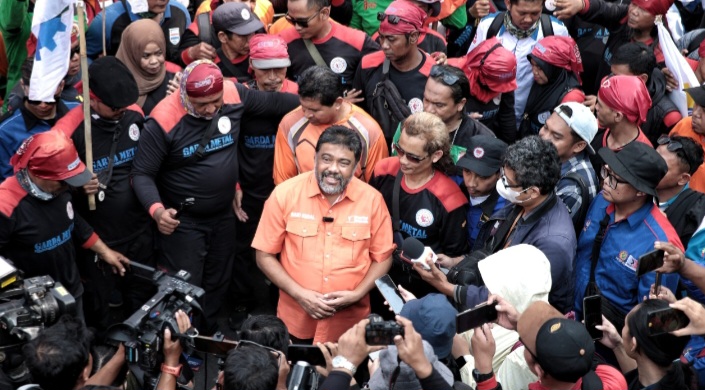 KSPI: THR Tak Dibayar, Buruh Siap Kepung DPR Usai Lebaran
