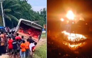 Truk Bantuan Banjir Aceh Dibakar, Warga Kecewa Hanya Difoto Lalu Dibawa Pergi