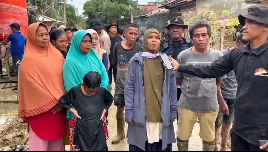 Bantuan Air Bersih dan Sumur Bor dari Polri Buat Warga Aceh Tamiang Terharu