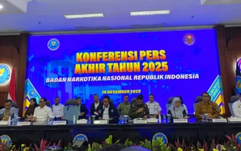 BNN Bongkar 746 Kasus Narkotika Sepanjang 2025, 1.174 Tersangka Ditangkap