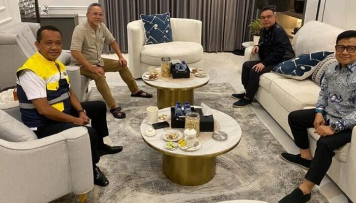 Pertemuan Tertutup Dasco Zulhas dan Cak Imin di Rumah Bahlil, Bahas Apa?