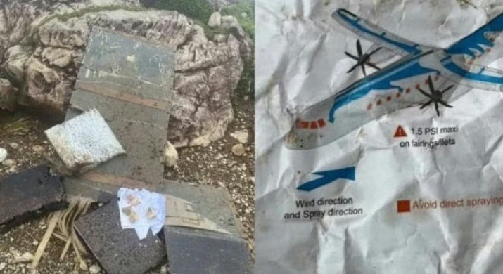 Serpihan Pesawat ATR 42-500 Ditemukan di Bukit Bulusaraung
