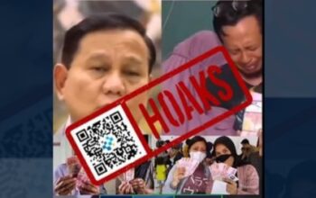 Hoaks: Presiden Prabowo Bagikan Bantuan Rp50 Juta ke Masyarakat