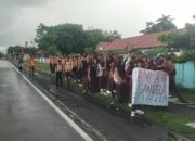 Dikawal TNI Lahan SMPN 3 Manggelewa Nyaris Diukur Orang Tak Dikenal Buat Bangun Gerai Koperasi Tanpa Izin