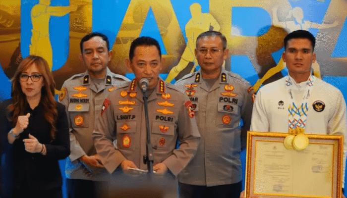38 Personel Polisi Dapat Kenaikan Pangkat Usai Sabet Medali di SEA Games 2025