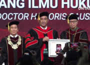Kepala BNN Komjen Suyudi Ario Seto Raih Gelar Doktor Honoris Causa dari Universitas Tarumanegara