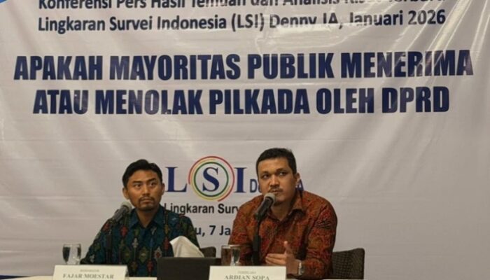 Survei LSI: 66 Persen Publik Tolak Pilkada Lewat DPRD