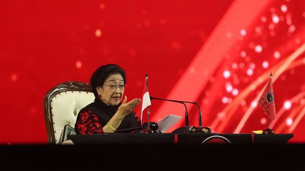 Ketua Umum PDI Perjuangan, Megawati Soekarnoputri