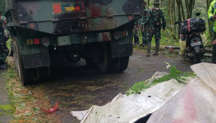 Truk TNI Lindas Rakyat, 2 Orang Meninggal Dunia Lainnya Luka-Luka