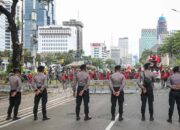 1.659 Personel Gabungan Dikerahkan Amankan Aksi Buruh di Istana Negara