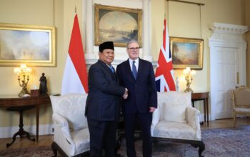 Prabowo dan Keir Starmer