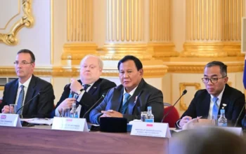 Prabowo di London Inggris