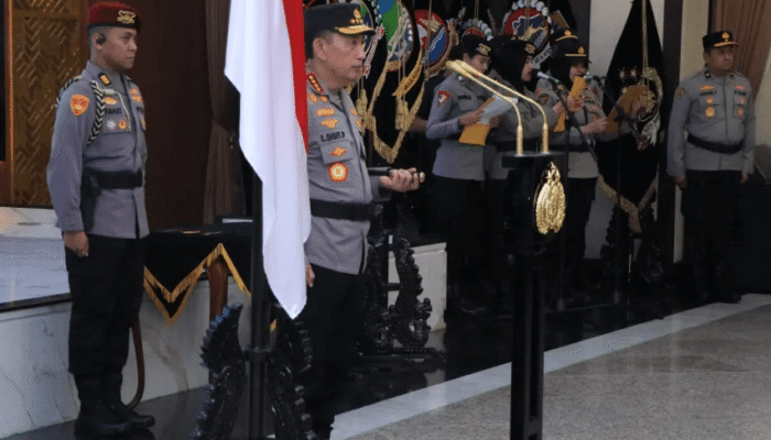 Kakorlantas dan Sejumlah Kapolda Ikuti Pelantikan dan Sertijab