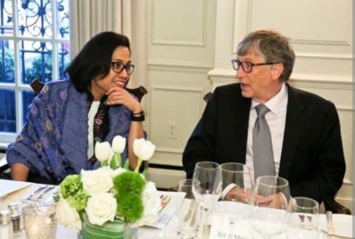 Sri Mulyani Direkrut Bill Gates, Masuk dalam Dewan Pengurus Gates Foundation