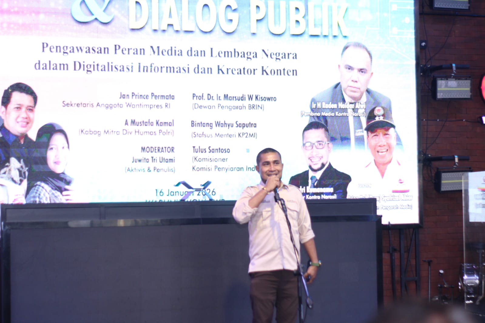 Haidar Alwi Institut, Dorong Pemerintah Mengawasi Informasi Bersifat Propaganda