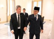 Sambut Pamitan Zuhair Al-Shun, Sugiono Tegaskan Indonesia Komitmen Bela Palestina
