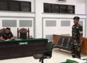 Bunuh Istri, Serma TDA di Deli Serdang Dituntut Hukuman Mati