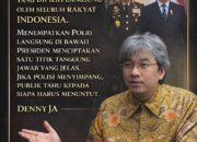 Mengapa Polri Harus Tetap Langsung di Bawah Presiden
