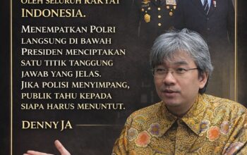 Mengapa Polri Harus Tetap Langsung di Bawah Presiden