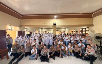 Mahasiswa STIK Angkatan 83 Gelar Pengabdian Masyarakat di Aceh Utara, Fokus Mitigasi Bencana dan Edukasi Pelajar