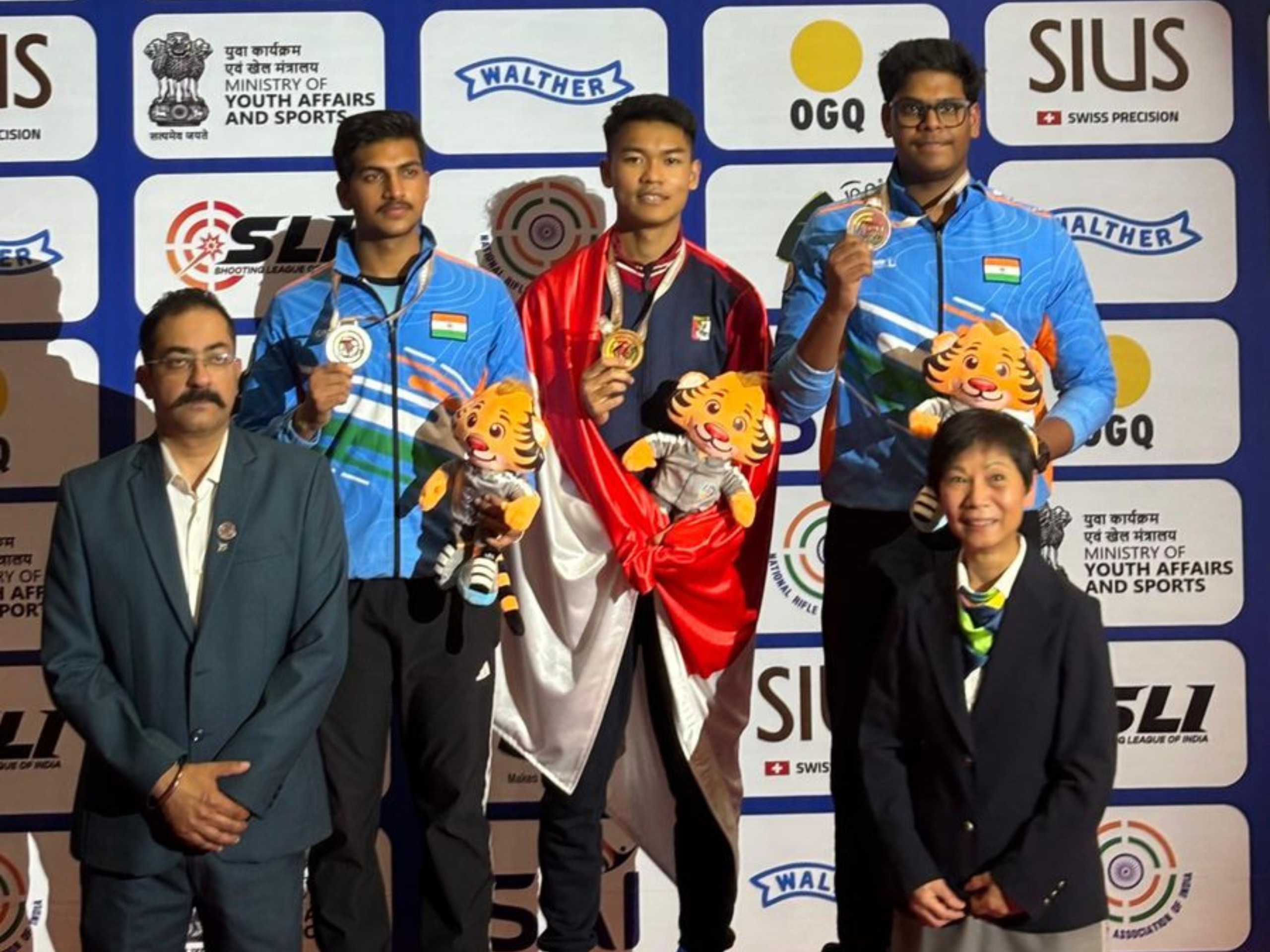 Briptu Fawwaz raih emas di Asian Rifle /Pistol Championship 2026