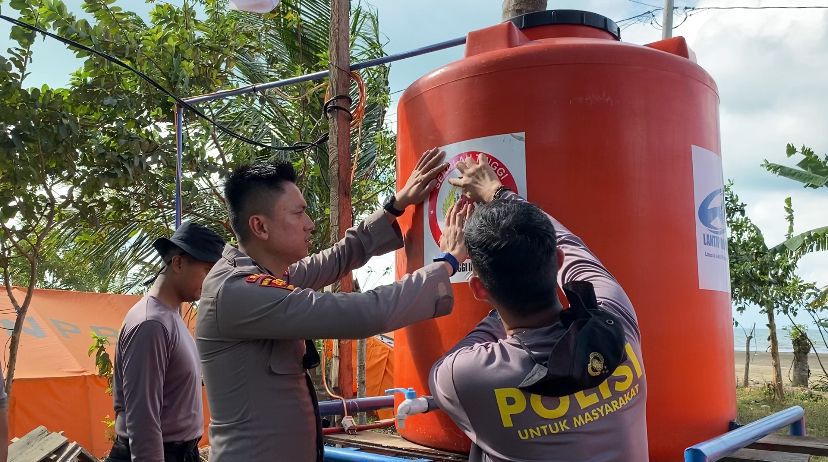 Dianmas STIK Lemdiklat Polri 83: Hadirkan Air Bersih dan Kepedulian Sosial di Aceh Utara