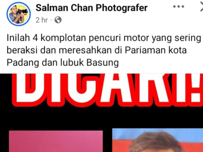 Unggah Foto Wajah dan Percakapan Tanpa Bukti Valid Pelaku Penggelapan Motor: Fotografer Bisa Kena UU PDP Dan KUHP
