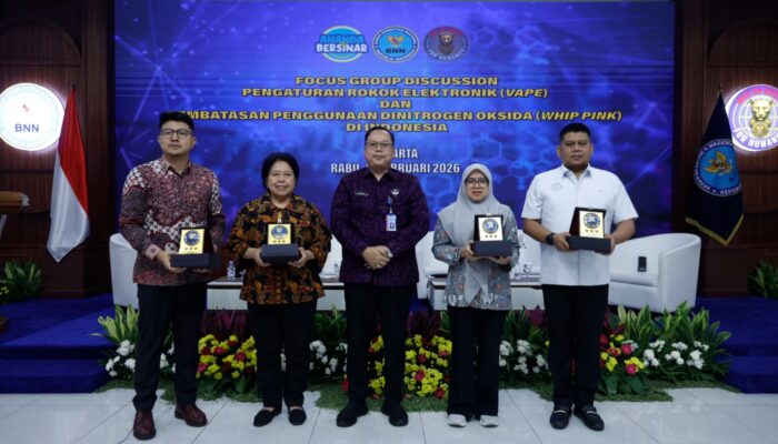 BNN Dorong Regulasi Ketat Vape dan “Whip Pink” Demi Perlindungan Generasi Muda