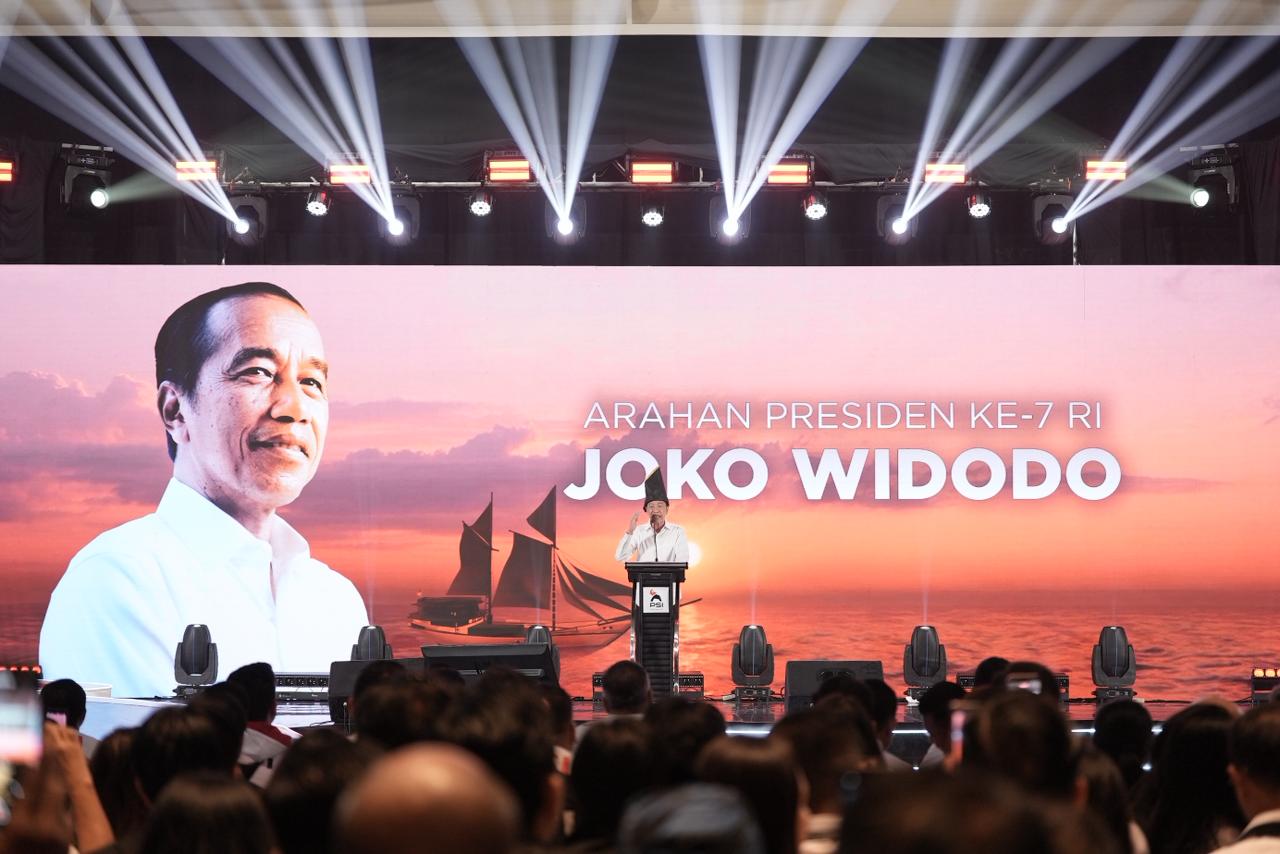 Joko Widodo di Kongres PSI 2026