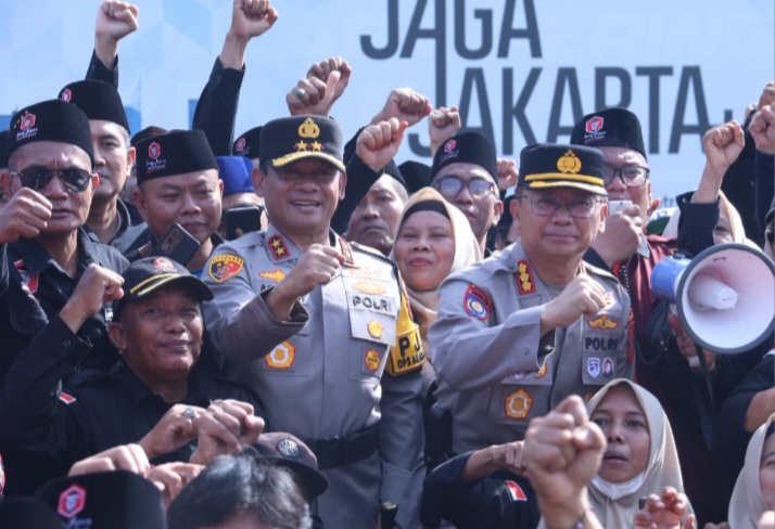 Ormas se-Jakarta Solid Dukung Polda Metro Berantas Aksi Anarkis Saat Ramadan