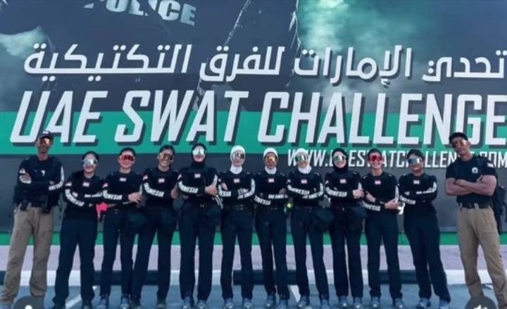 Brimob Polri Ikut UAE SWAT Challenge 2026 di Dubai